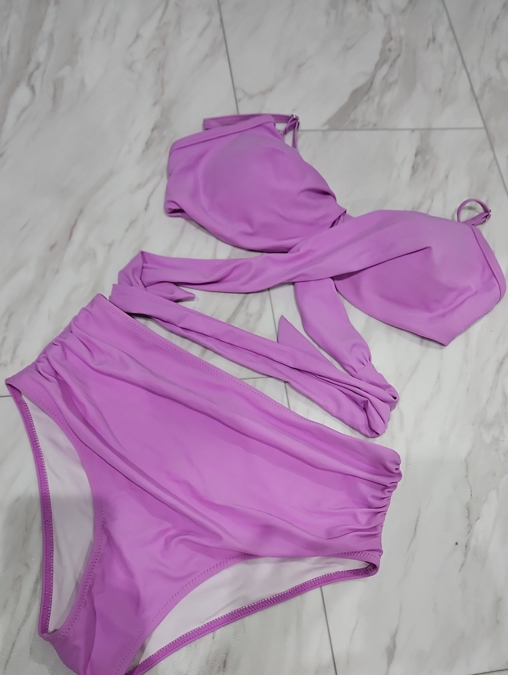 Lilac Two-Piece Bikini Set